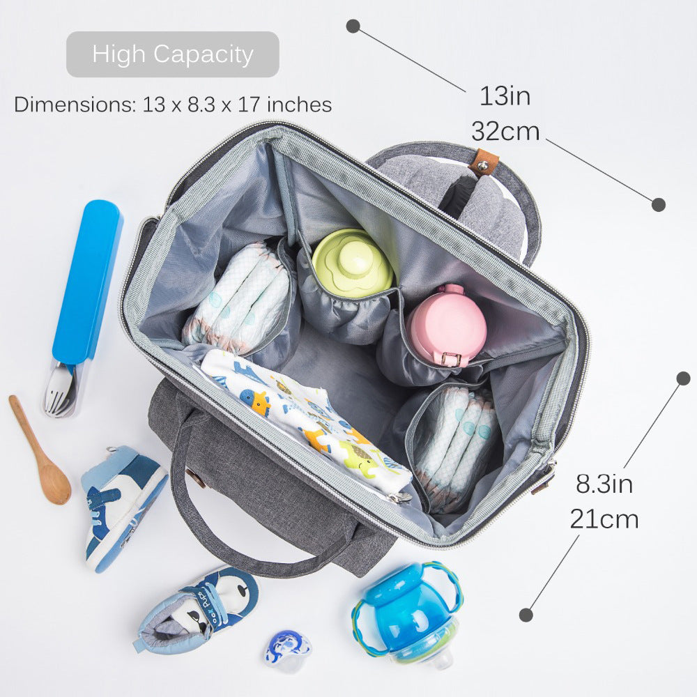 Sac à Dos Maman Imperméable Multifonction – Léger et Spacieux pour Tous Vos Essentiels!™